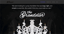 Desktop Screenshot of grandelier.com